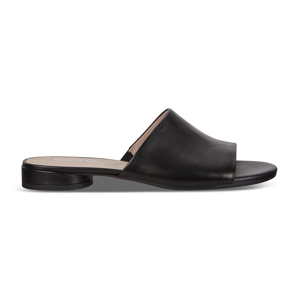 Sandalias Mujer - ECCO Flat Sandals Ii - Negros - FKE519438